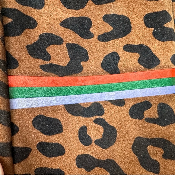 Clare V. MIDI SAC in Cheetah/Leopard and stripes - Picture 8 of 10